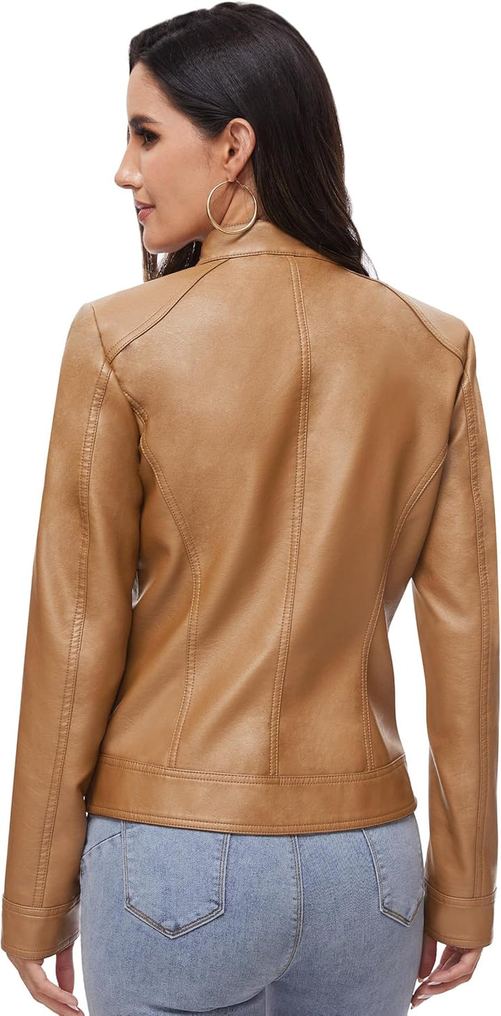 Fahsyee Leather Shacket