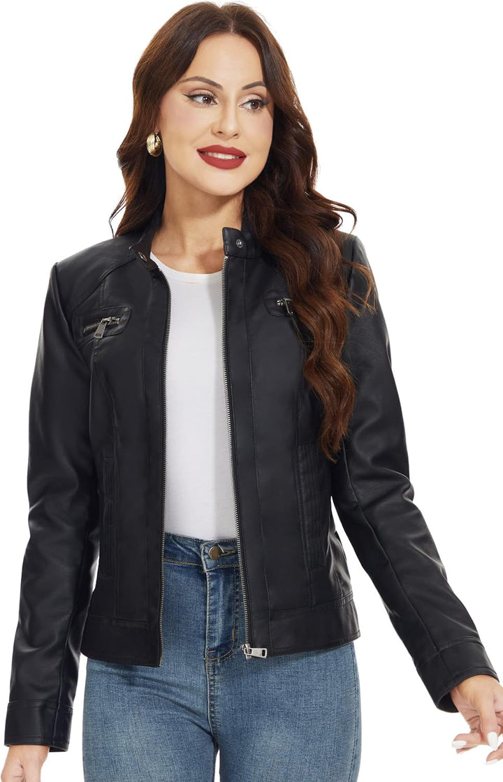 Fahsyee Leather Shacket