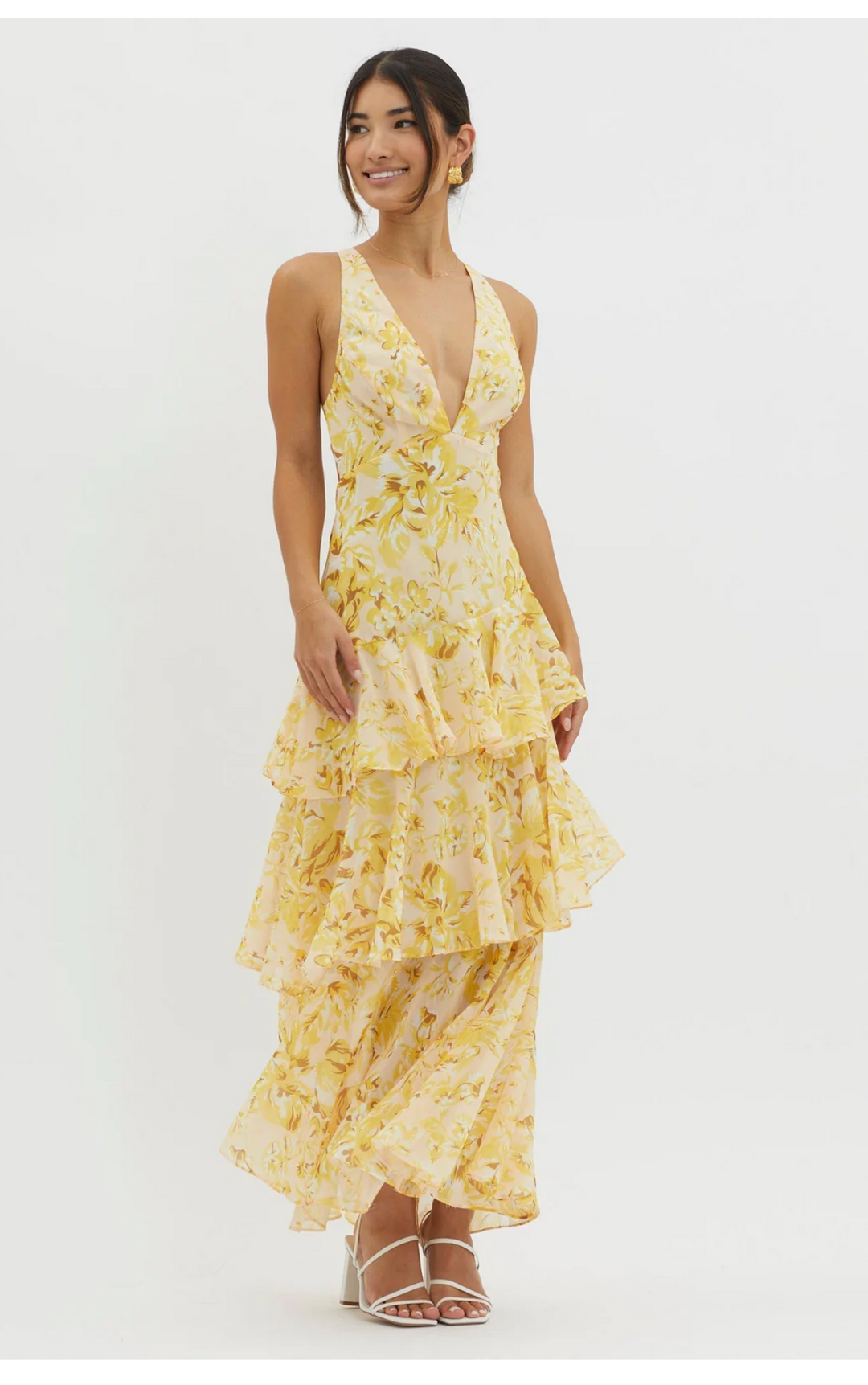 Sunset Bloom Maxi Dress