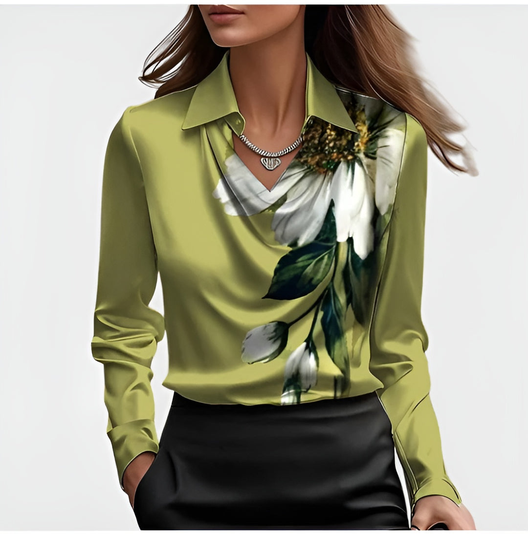 Brooklyn – Elegant Satin Blouse
