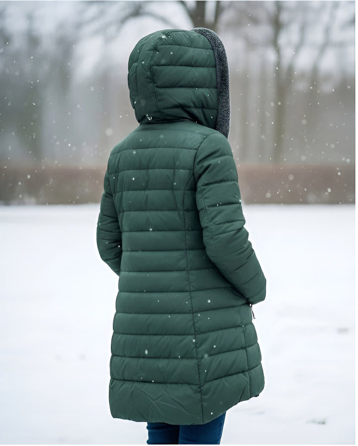 Donna Fleece-Lined Puffer Coat