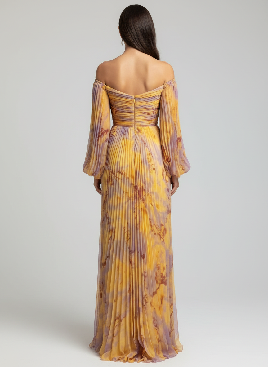 Kristine | Elegant dress with a V-neckline