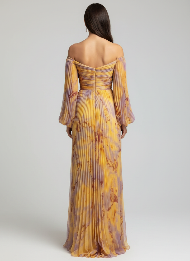 Kristine | Elegant dress with a V-neckline