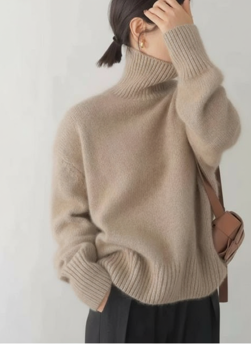 Grace - Cashmere High Neck