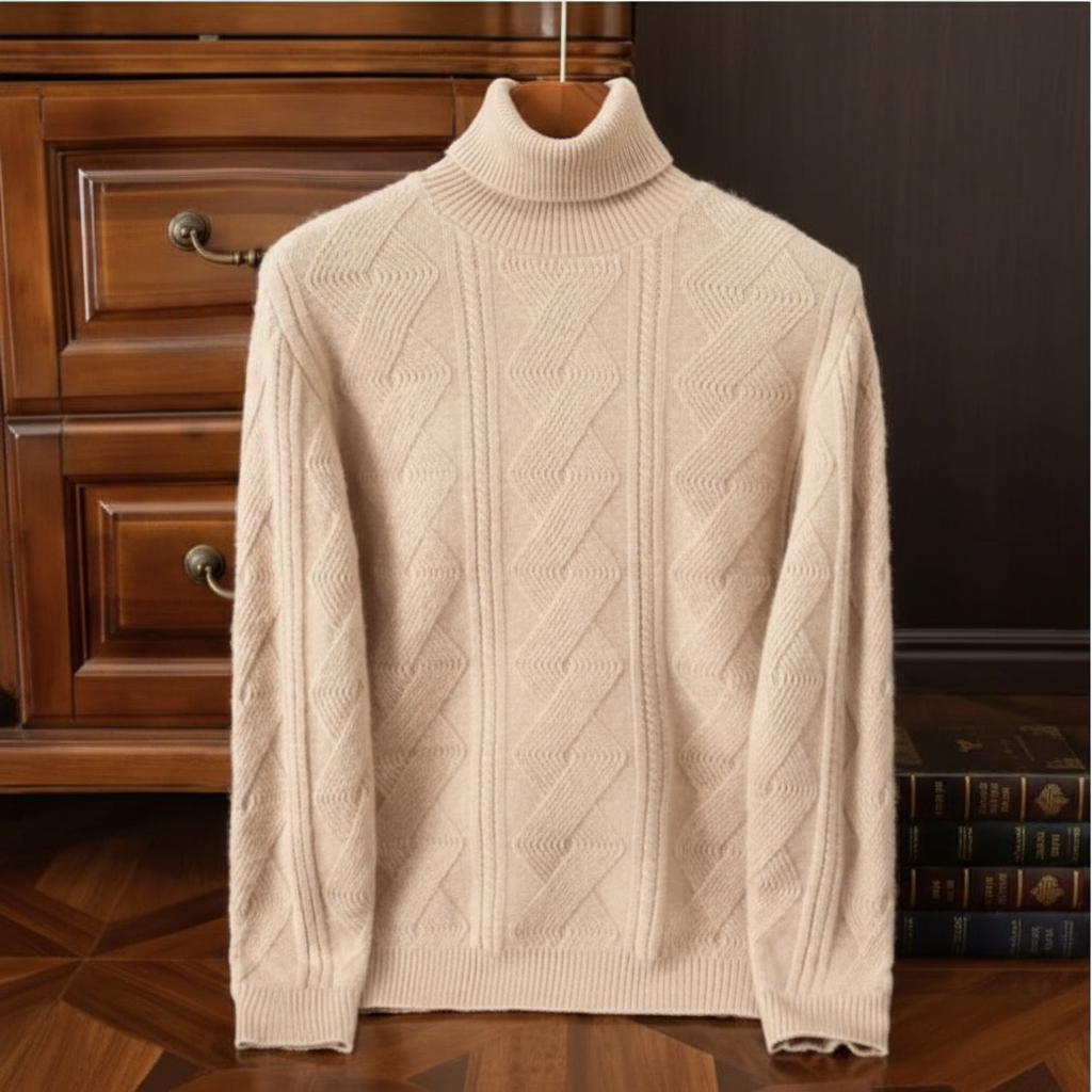 Merino Luxe Turtleneck Sweater