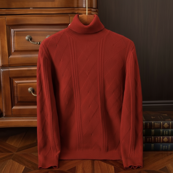 Merino Luxe Turtleneck Sweater