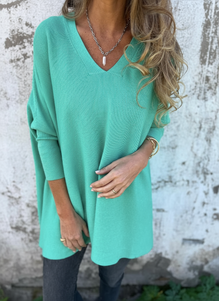 Arlette™ – V-Neck Cashmere Knit