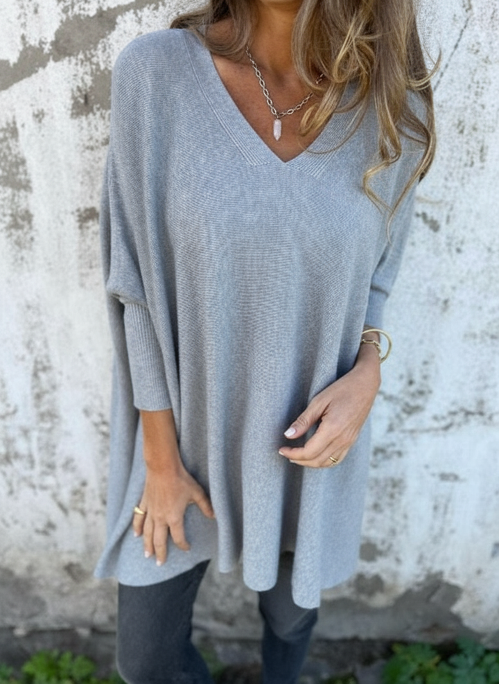 Arlette™ – V-Neck Cashmere Knit